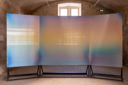 Rencontres D&#039;Arles photography fair installation