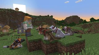 Screenshot of the new wolf variants in Minecraft 1.21.