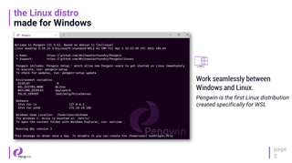 Pengwin for WSL on Windows 10 and 11