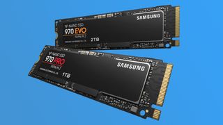 Samsung 970 Pro and 970 Evo