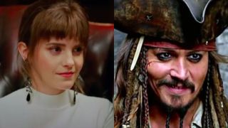 Emma Watson and Johnny Depp