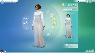 The Sims 4 for Xbox One Princess Leia