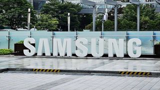 Samsung sign.