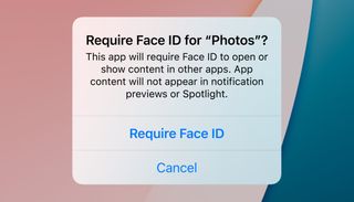 apple ios 18 face id app unlock