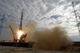 The Russian Soyuz rocket launches from the Baikonour Cosmodrome in Kazakhstan. Each of Space Adventures' spaceflight participants launched aboard a Soyuz rocket.