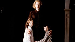 Nicole Kidman, Alakina Mann, James Bentley in The Others