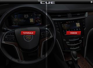 2013 Cadillac XTS CUE iPad App