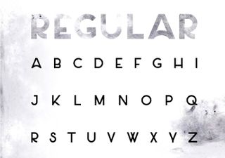 Best free fonts: Sample of salt