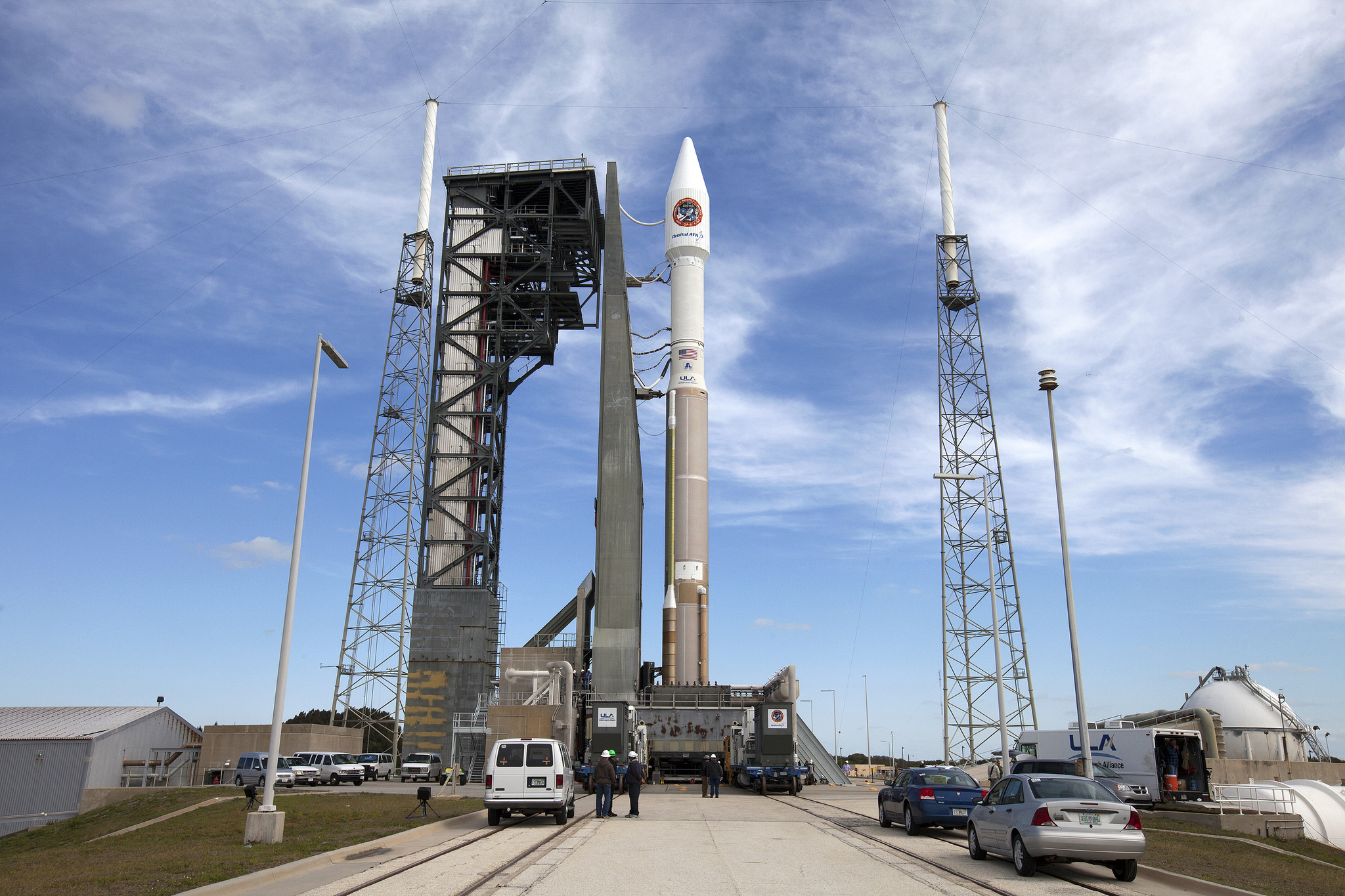 A United Launch Alliance Atlas V rocket will launch an unmanned Orbital ATK Cygnus spacecraft from Florida&#039;s Cape Canaveral Air Force Station on March 22, 2016 to deliver nearly 3.5 tons of supplies for astronauts on the International Space Station.