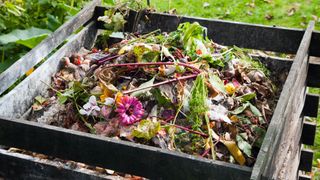 Full compost heap