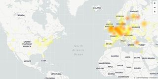 Updated Steam outage map 1/30/20 at 1:30pm ET