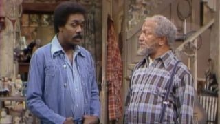 Redd Foxx and Demond Wilson on Sanford and Son