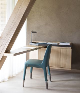 Desk with chair