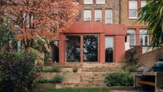 putney riverside house red extension exterior rear