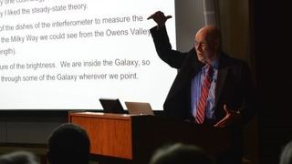 Robert Wilson discovered the cosmic microwave background (CMB) radiation in 1964 along with Arno Penzias, putting the Big Bang theory on solid footing. Wilson and Penzias won the 1978 Nobel Prize in physics for the find. (They shared the award with Soviet scientist Pyotr Kapitsa.)