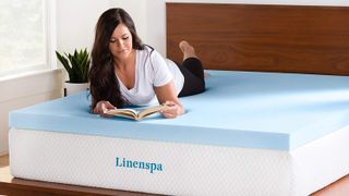 Linenspa 3 Inch Gel Infused Memory Foam Mattress Topper