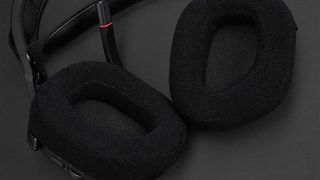 Corsair HS80 RGB Wireless headset on desk