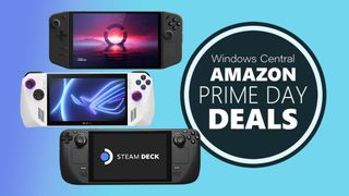 Amazon Prime Day gaming handheld deals: ROG Ally, Legion Go, Steam Deck. 