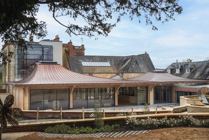 the sherborne in dorset and its new roof