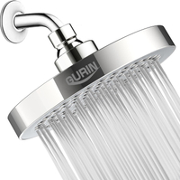 Gurin High Pressure Rain Shower Head: was $49 now $19 @ AmazonPrice check: $19 @ Walmart