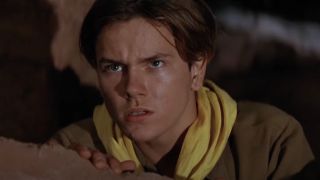 River Phoenix as young Indiana Jones in The Last Crusade