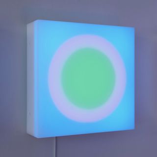 Brian Eno and Dan Flavin at Paul Stolper