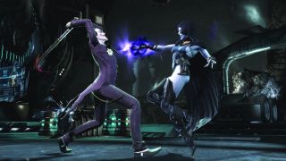 Still from the video game Injustice: Gods Among Us.