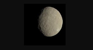 This image of the dwarf planet Ceres, taken by NASA&#039;s Dawn spacecraft in 2015, approximates how the dwarf planet&#039;s colors would appear to the eye.