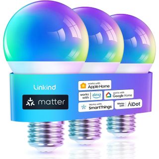 Linkind Smart Bulb Matter compatible three-pack
