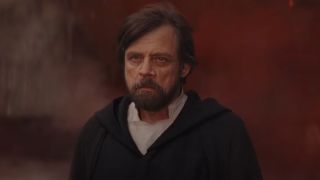 Luke Skywalker in The Last Jedi