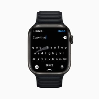 Apple Watch Series 7 Qwerty Keyboard