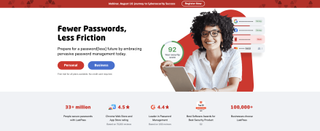 LastPass website screenshot