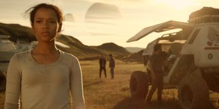 Taylor Russell in Lost in Space