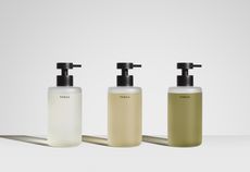 Three bottles of handwash