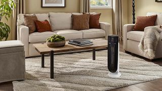 DeLonghi Ceramic Tower Heater in living room