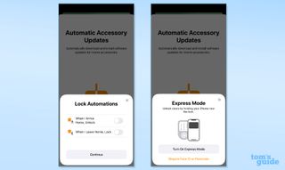 Schlage Encode Plus app settings