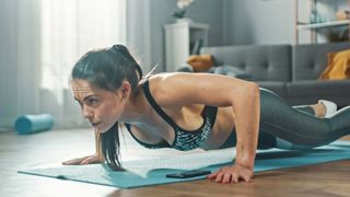 Get in shape at home with this full bodyweight workout