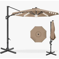 Best Choice Products Solar LED Cantilever Patio Umbrella: was $199 now $159 @ Amazon