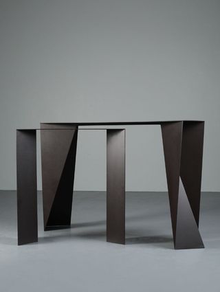 ‘Etched Twin Console’ by Alexander Lamont at Warehouse 30 Bangkok