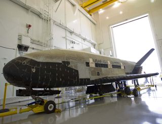 Air Force's X-37B Orbital Test Vehicle 2 after landing on June 16, 2012.