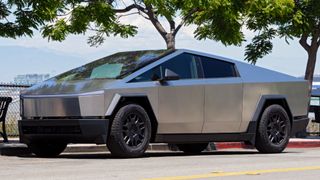 Tesla CyberTruck on the street