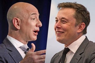 Jeff Bezos and Elon Musk