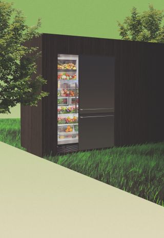 Illustration of The Fresh-Food Solution Kitchen, by Gaggenau