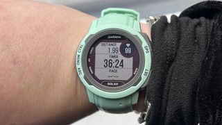 a photo of an activity on the Garmin Instinct 2