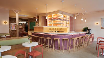 talea west village taproom ala interior design