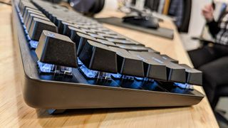 Side view of Logitech G413 SE