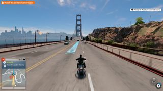 Drive the golden gate bridge in Watch Dogs 2