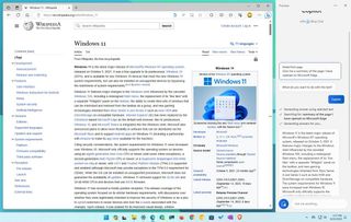 Copilot understands Edge content