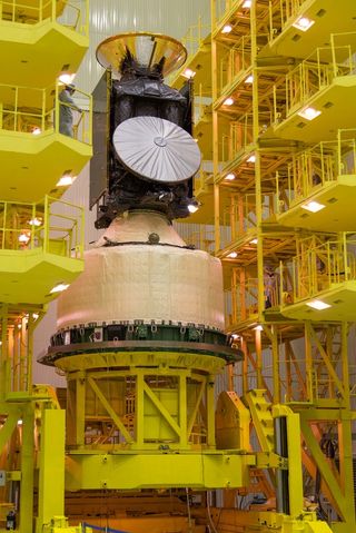 EXOMARS 2016 Spacecraft Encapsulated