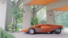 The Bertone-designed Lancia Stratos Zero photographed by Benedict Redgrove